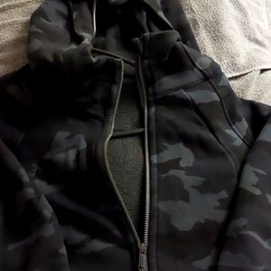 Full zip scuba hoodie